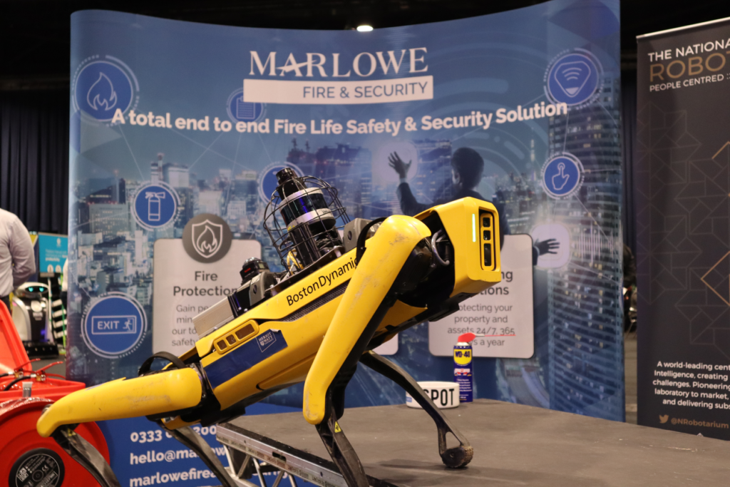 Robot security dog | Mitie Fire & Security